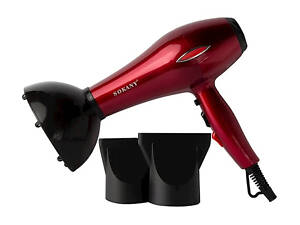 Фен для волосся з дифузором та концентратором 2600 Вт Sokany SK-2215