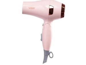 Фен для волос с концентратором 1000 Вт ионизация 2 режима работы Универсальный фен для сушки и укладки волос