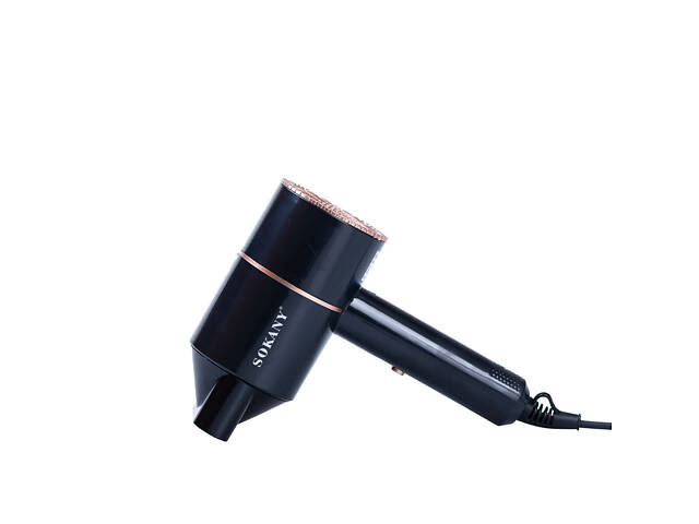 Професійний фен для волосся фен з іонізацією фен з насадкою для випрямлення волосся - Фото 2