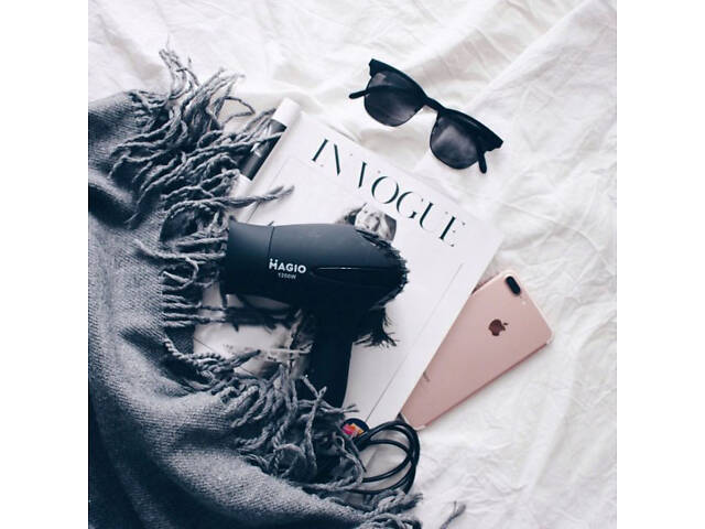 Фен дорожній для волосся Magio MG-164B - Фото 2