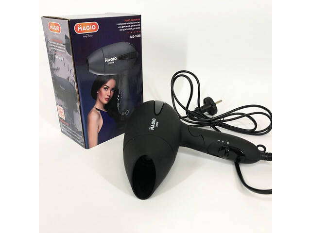 Фен дорожній для волосся Magio MG-164B - Фото 6