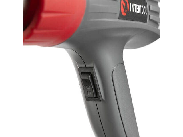 Фен INTERTOOL DT-2416 2000W 400-600°С 2реж.300-500л/хв - Фото 2