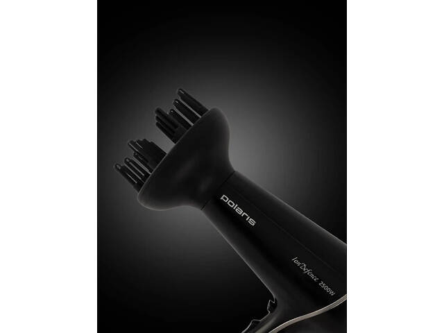 Фен Polaris PHD 1112 2500 Вт чорний - Фото 7