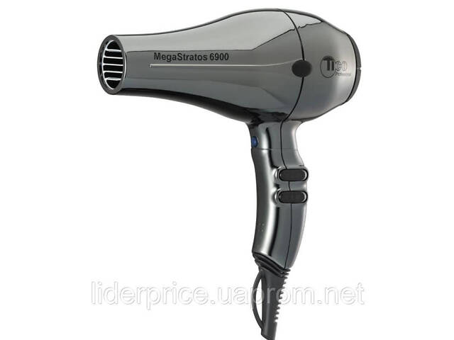 Фен ручной TICO Mega Stratos 6900, silver, Оригінал! - Фото 2