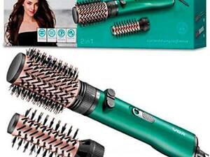 Фен-щітка для волосся VGR V-498 2 рівні обдування 2 рівні температур 1200W (2 насадки)