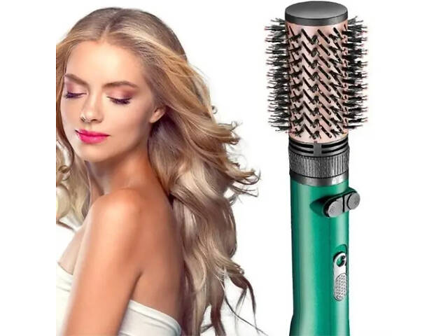 Фен-щітка для волосся VGR V-498 2 рівні обдування 2 рівні температур 1200W (2 насадки) - Фото 2