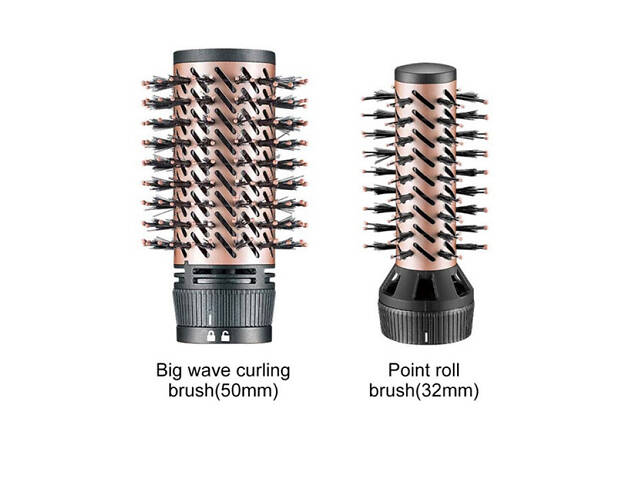 Фен-щітка для волосся VGR V-498 2 рівні обдування 2 рівні температур 1200W (2 насадки) - Фото 5
