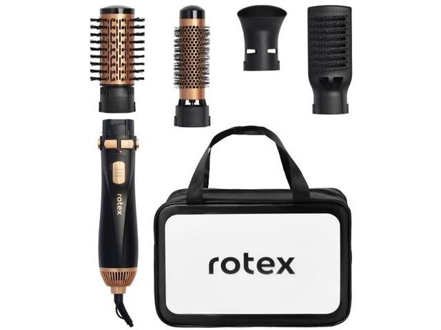 Фен-щітка Rotex RHС490-T 1200 Вт чорний - Фото 1