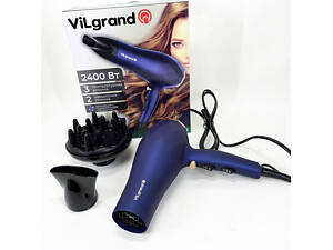 Фен VILGRAND VHD 2424TI. Колір: синій