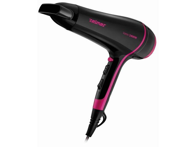 Фен Zelmer ZHD8360 2400 Вт чорний - Фото 1