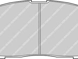 Ferodo FDB1392. Тормозные колодки пер. Toyota Yaris/Prius 99-05 (akebono)