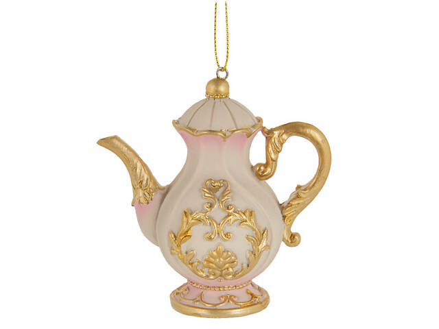 Фигурка декоративная на елку Lefard Чайник 10х10 см 1192-299 полистоун
