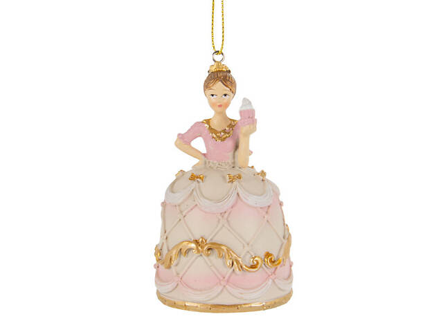 Фигурка декоративная на елку Lefard Девочка кексик 10 см 1192-297 полистоун