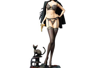 Фігурка The Coop Боа Хенкок Boa Hancock Великий куш One Piece з котом 50см (22978)