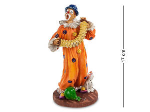 Фігурка Veronese Клоун із гармошкою 17 см 1903797 з полістоуну