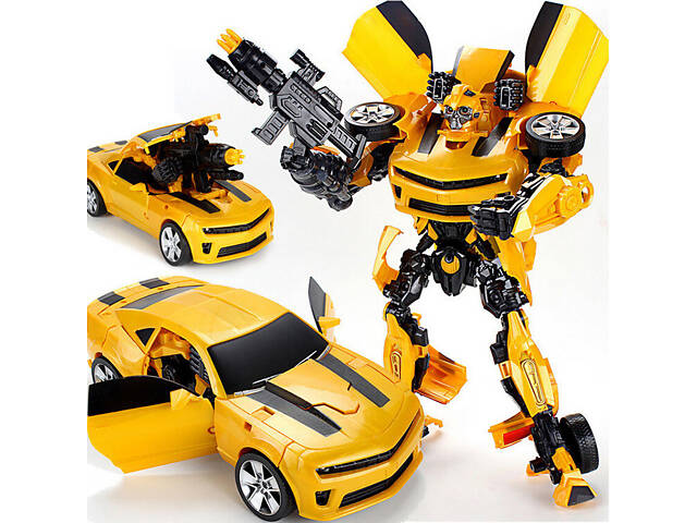 Фігурка Бамблбі. Робокар трансформер Бамблбі. Фігурка з фільму Трансформери. Bumblebee 42 см - Фото 1