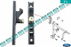 Фиксатор / регулятор высоты натяжения ремня безопасности 91ABA611C46DA Ford / ФОРД ESCORT 1992-1995 / ЭСКОРТ 92-95