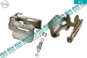 Фіксатор/затискач паливної форсунки ( клямка, кріплення, кліпса, стопор ) 1 шт. 90570951 Opel/ОПЕЛЬ ASTRA H 2004-2014 /