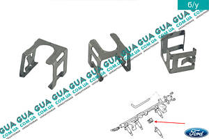 Фиксатор / зажим топливной форсунки ( защелка, крепёж, клипса, стопор 1053951 Ford / ФОРД C-MAX 2003-2007 / ФОКУС С-МАКС