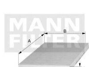 Фільтр, повітря у внутрішній простір MANN-FILTER CUK24003 на VAUXHALL MERIVA Mk II (B)