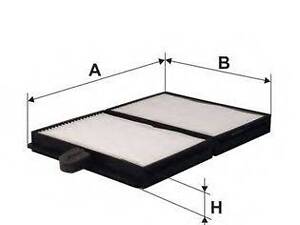 Фильтр, воздух во внутренном пространстве FILTRON K11342X на TOYOTA CARINA E седан (_T19_)