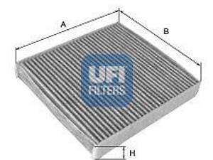 Фільтр, повітря у внутрішньому просторі UFI 5415800 на VOLVO C30