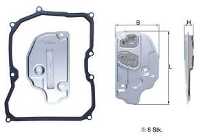 Фильтр АКПП AUDI A3 (8P1) / AUDI TT (8N9) / VW GOLF (1K1) / VW JETTA (1K2) 1998-2022 г.