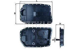 Фільтр АКПП HX 154