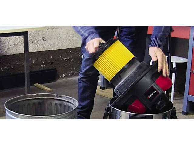 Фільтр гофрований до будівельного порохотяга 20-30л Einhell (2351113) - Фото 6