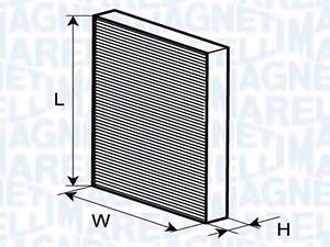 Фильтр MAGNETI MARELLI 350203063400 на VW GOLF Mk IV (1J1)