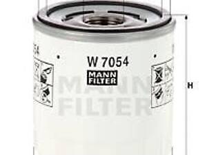 Фильтр масла Mann W7054