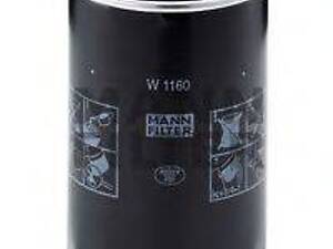 Фильтр масляный MANN-FILTER W1160 на MAN G 90