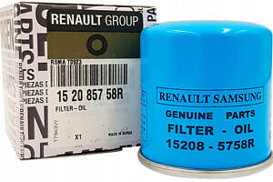 Фільтр масляний на Рено Кліо IV мотор 1.6RS рік 2013> Renault (Оригінал) 152085758R