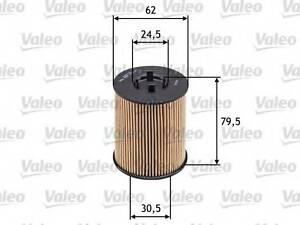 Фильтр масляный VALEO 586539 на OPEL VECTRA B Наклонная задняя часть (38_)