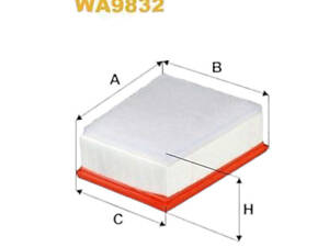 Фильтр Mercedes-Benz Citan (W420) 21- WIX FILTERS воздушный