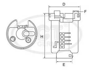 Фільтр на 2008, 206, 207, 208, 3008, 308, 4008, 5008, 508, ASX, Berlingo, C-Eelysee, C3, C3 Picasso, C4, C4 Aircross,...