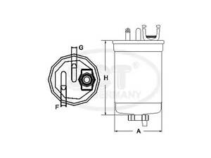 Фільтр на Actyon, Carnival, Duster, Focus, Kyron, Logan, Mondeo, Rexton, Rodius, Sandero, Terracan, Tourneo Connect,. ..