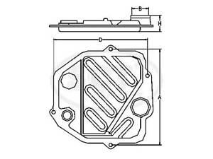 Фільтр на Astra F, Astra G, Astra H, Combo, Corsa B, Corsa C, Corsa D, Vectra B