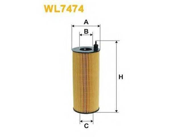 Фильтр масла WIX FILTERS WL7474 на BMW 3 Touring (E91) - Фото 1