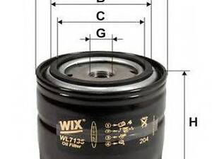 Масляный фильтр WIX FILTERS WL7135 на FIAT UNO (146A/E)