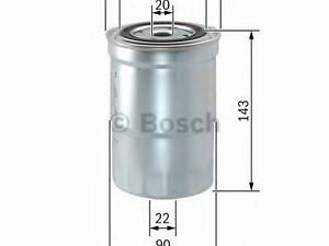 Фільтр паливний BOSCH 1457434459 на MITSUBISHI SHOGUN III Вездеход открытый (V6_W, V7_W)