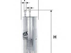 Фильтр топлива WIX FILTERS WF8437 на VW MULTIVAN Mk V (7HM, 7HN, 7HF, 7EF, 7EM, 7EN)