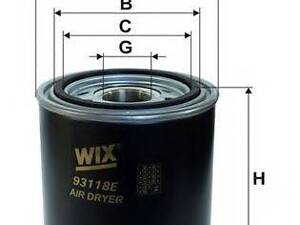 ФИЛЬТР ВОЗДУХ WIX FILTERS 93118E на MERCEDES-BENZ ACTROS