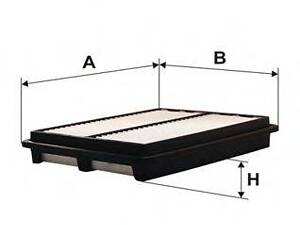 Фільтр повітря WIX FILTERS WA6251 на DAEWOO ORION (KLAJ)