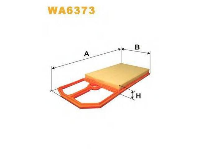 Фільтр повітря WIX FILTERS WA6373 на SEAT CORDOBA седан (6K1, 6K2)