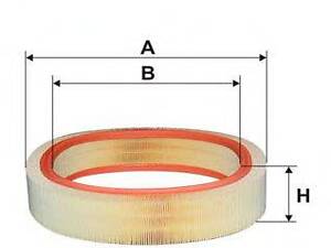 ФІЛЬТР ПОВІТРЯ WIX FILTERS WA6379 на MERCEDES-BENZ седан (W124)