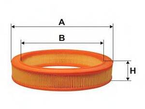 Фільтр повітря WIX FILTERS WA6404 на FORD SIERRA Наклонная задняя часть (GBC, GBG)