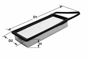 Фільтр повітряний 1.4HDi Nemo/Bipper 08-/C1/C2/C3 02-/206-307 02-