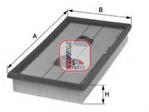 Фільтр повітряний AUDI-SEAT-SKODA-VW 1.2-1.4 14