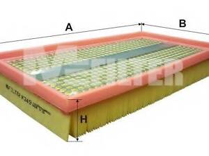Фільтр повітряний MAZDA 626 2.0D (вир-во M-filter) MFILTER K349 на MAZDA 626 Mk III (GD)